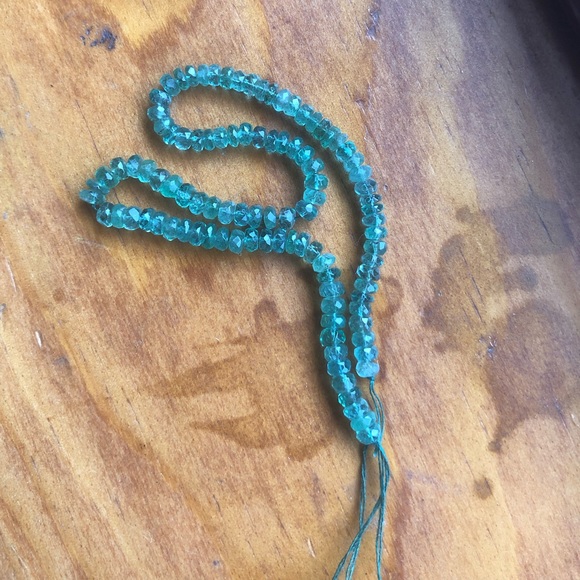 Genuine Zambian Emerald Beads - Picture 5 of 7